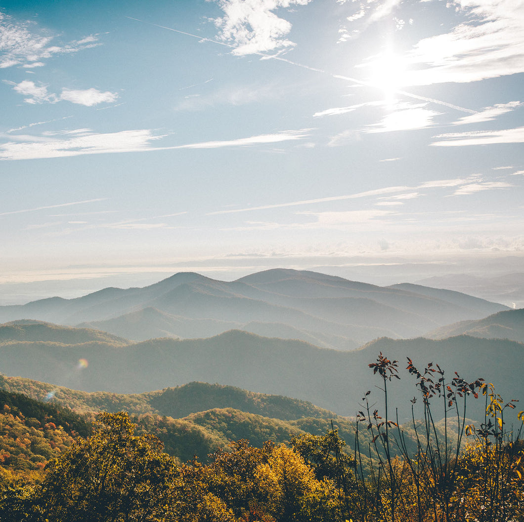 Blue Ridge Mountains, Western North Carolina by Wes Hicks